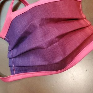 Cotton Face Mask with Filter pocket and nose wire